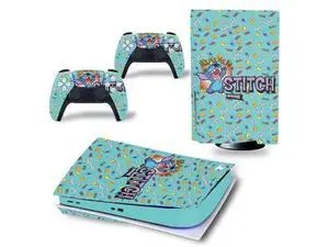 Stitch Vinyl Skin Sticker for PS5 Disk Dick P S 5 Console Controller Full Game Protective Film(TN-PS5Disk-3115) Stitch Vinyl Skin Sticker for PS5 Disk Dick P S 5 Console Controller Full Game Protective Film(TN-PS5Disk-3115)