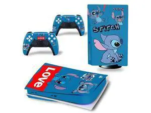 Stitch Vinyl Skin Sticker for PS5 Disk Dick P S 5 Console Controller Full Game Protective Film(TN-PS5Disk-3104) Stitch Vinyl Skin Sticker for PS5 Disk Dick P S 5 Console Controller Full Game Protective Film(TN-PS5Disk-3104)