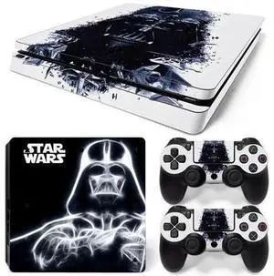 Star Wars Full Skin Sticker Protective Film for Slim PS4 PS4Slim Console Controller Accessories GamePad Para(TN-PS4Slim-0061) Star Wars Full Skin Sticker Protective Film for Slim PS4 PS4Slim Console Controller Accessories GamePad Para(TN-PS4Slim-0061)