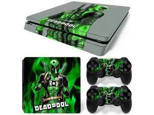 Deadpool Skin Sticker Protective Film for Slim PS4 PS4Slim Console Controller Accessories GamePad Para(TN-PS4Slim-1006) Deadpool Skin Sticker Protective Film for Slim PS4 PS4Slim Console Controller Accessories GamePad Para(TN-PS4Slim-1006)