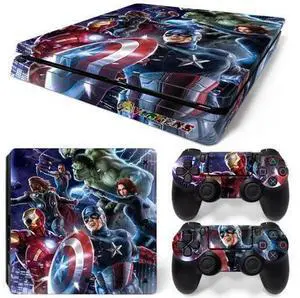 Skin Sticker Protective Film for Slim PS4 PS4Slim Console Controller Accessorie GamePad Cover(TN-PS4Slim-0340) Skin Sticker Protective Film for Slim PS4 PS4Slim Console Controller Accessorie GamePad Cover(TN-PS4Slim-0340)