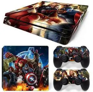 Skin Sticker Protective Film for Slim PS4 PS4Slim Console Controller Accessorie GamePad Cover(TN-PS4Slim-0346) Skin Sticker Protective Film for Slim PS4 PS4Slim Console Controller Accessorie GamePad Cover(TN-PS4Slim-0346)
