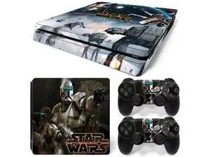 Star Wars Full Skin Sticker Protective Film for Slim PS4 PS4Slim Console Controller Accessories GamePad Para(TN-PS4Slim-0072) Star Wars Full Skin Sticker Protective Film for Slim PS4 PS4Slim Console Controller Accessories GamePad Para(TN-PS4Slim-0072)