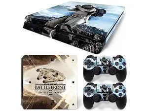 Star Wars Full Skin Sticker Protective Film for Slim PS4 PS4Slim Console Controller Accessories GamePad Para(TN-PS4Slim-0062) Star Wars Full Skin Sticker Protective Film for Slim PS4 PS4Slim Console Controller Accessories GamePad Para(TN-PS4Slim-0062)