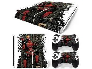 Deadpool Skin Sticker Protective Film for Slim PS4 PS4Slim Console Controller Accessories GamePad Para(TN-PS4Slim-1008) Deadpool Skin Sticker Protective Film for Slim PS4 PS4Slim Console Controller Accessories GamePad Para(TN-PS4Slim-1008)