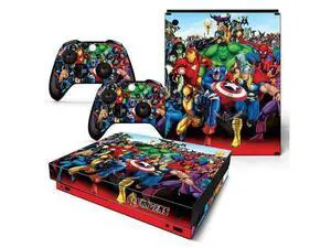 Game console skin stickers 2-piece game pad protective film(TN-XBONEX-1178) Game console skin stickers 2-piece game pad protective film(TN-XBONEX-1178)