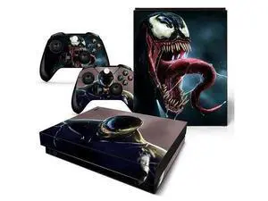 Venom Vinyl Game Console Skin Sticker For One X OneX Cartoon 2 Gamepad Protective Film Capa(TN-XBONEX-5125) Venom Vinyl Game Console Skin Sticker For One X OneX Cartoon 2 Gamepad Protective Film Capa(TN-XBONEX-5125)