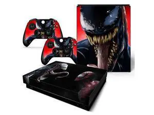 Venom Vinyl Game Console Skin Sticker For One X OneX Cartoon 2 Gamepad Protective Film Capa(TN-XBONEX-5128) Venom Vinyl Game Console Skin Sticker For One X OneX Cartoon 2 Gamepad Protective Film Capa(TN-XBONEX-5128)