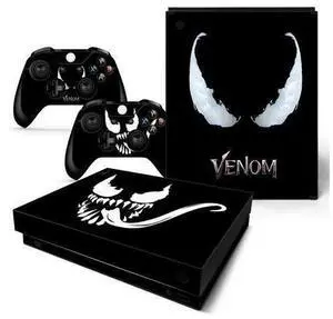 Venom Vinyl Game Console Skin Sticker For One X OneX Cartoon 2 Gamepad Protective Film Capa(TN-XBONEX-5120) Venom Vinyl Game Console Skin Sticker For One X OneX Cartoon 2 Gamepad Protective Film Capa(TN-XBONEX-5120)