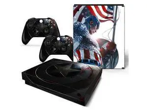 Game console skin stickers 2-piece game pad protective film(TN-XBONEX-1170) Game console skin stickers 2-piece game pad protective film(TN-XBONEX-1170)