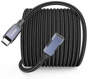 USB C Extension Cable 20ft Long, Upgraded 4K@60Hz Monitor & 100W Charging & 10Gbps Data Transfer USB-C Extender Male to Female USBC 3.2 Gen2 Type C Cord Braided for Laptop Tablet Mobile Phone and More USB C Extension Cable 20ft Long, Upgraded 4K@60Hz Monitor & 100W Charging & 10Gbps Data Transfer USB-C Extender Male to Female USBC 3.2 Gen2 Type C Cord Braided for Laptop Tablet Mobile Phone and More