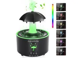 Aesthetic 2-in-1 Humidifier Oil Diffuser with Rotating Raindrop & 7 LED Mood Lights,Cool Mist Humidifier Quiet Variable Mist for up to 24 Hrs,Easy to Fill & Clean, Auto Shut-Off Aesthetic 2-in-1 Humidifier Oil Diffuser with Rotating Raindrop & 7 LED Mood Lights,Cool Mist Humidifier Quiet Variable Mist for up to 24 Hrs,Easy to Fill & Clean, Auto Shut-Off