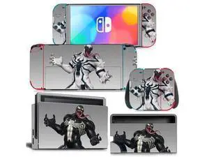 Venom Skin Sticker Decal for Switch Console Controller Dock Skin Vinyl(2186) Venom Skin Sticker Decal for Switch Console Controller Dock Skin Vinyl(2186)