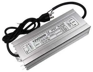 BONAEVER LED Power Supply 250W High-powerTransformer Waterproof IP67 12V DC Driver Adapter for Outdoor Use BONAEVER LED Power Supply 250W High-powerTransformer Waterproof IP67 12V DC Driver Adapter for Outdoor Use