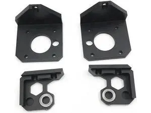 Aomoproing Prusa i3 MK3 3D printer upgrade aluminum Z mount kit metal Z axis bottom motor mount Z axis top kit Aomoproing Prusa i3 MK3 3D printer upgrade aluminum Z mount kit metal Z axis bottom motor mount Z axis top kit