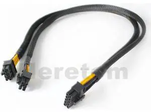 Aomoproing FOR 10pin to 6+8pin GPU Video Card Power Adapter Cable 50CM For ML350 G8 and GPU Video Card Aomoproing FOR 10pin to 6+8pin GPU Video Card Power Adapter Cable 50CM For ML350 G8 and GPU Video Card