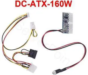 DC-ATX-160W high power 24pin DC ATX PSU 12V DC Input 160W Peak Output Switch DC-DC ATX Pico PSU MINI ITX PC Power Supply DC-ATX-160W high power 24pin DC ATX PSU 12V DC Input 160W Peak Output Switch DC-DC ATX Pico PSU MINI ITX PC Power Supply