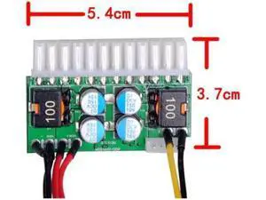 Aomoproing ITX small chassis DC-ATX line power board 150W DC-DC power board Plus adapter power kit Aomoproing ITX small chassis DC-ATX line power board 150W DC-DC power board Plus adapter power kit