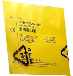 TURCK NI8-M18E-LIU-H1141 1536302 Inductive sensor TURCK NI8-M18E-LIU-H1141 1536302 Inductive sensor