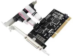FOR PCI to 2 port RS232 RS-232 Serial Port COM DB25 Printer Parallel Port LPT to PCI Card Adapter Converter MCS9865 Chip FOR PCI to 2 port RS232 RS-232 Serial Port COM DB25 Printer Parallel Port LPT to PCI Card Adapter Converter MCS9865 Chip