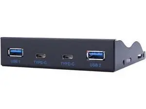 Dual 5Gb/s USB 3.1 Type-C + USB 3.0 HUB 19Pin USB to Dual USB3.0 USB-C adapte 3.5 Front Panel Floppy Disk Bay Dual 5Gb/s USB 3.1 Type-C + USB 3.0 HUB 19Pin USB to Dual USB3.0 USB-C adapte 3.5 Front Panel Floppy Disk Bay