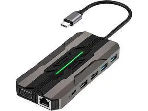 FOR 13-IN-1 USB C Hub ing Stations SD Card Reader 1000M RJ45 -Compatible HDTV VGA USB Hub 3.0 Adapter For PC Laptop Durable FOR 13-IN-1 USB C Hub ing Stations SD Card Reader 1000M RJ45 -Compatible HDTV VGA USB Hub 3.0 Adapter For PC Laptop Durable