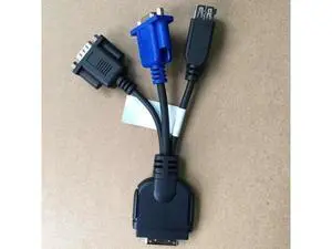 VGA+USB+DB9 FOR Cable KVM Dongle Monitor Connector to DB9 VGA 37-1016-01 VGA+USB+DB9 FOR Cable KVM Dongle Monitor Connector to DB9 VGA 37-1016-01