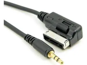 FOR Media In AMI MDI to Stereo 3.5mm Audio Aux Adapter Cable for Car FOR Media In AMI MDI to Stereo 3.5mm Audio Aux Adapter Cable for Car