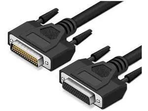 Pure copper DB44 connecting wire, male to female extension wire, 3-row 44-pin data wire, CNC programmer signal wire(2M)(DB 44 M TO F 1PCS) Pure copper DB44 connecting wire, male to female extension wire, 3-row 44-pin data wire, CNC programmer signal wire(2M)(DB 44 M TO F 1PCS)