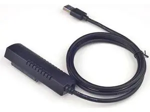 USB 3.1 USB3.1 to 7+15P 7+15 Pin SATA 3.0 III HDD SSD Type-A SATA 6G Cable Adapter USB 3.1 USB3.1 to 7+15P 7+15 Pin SATA 3.0 III HDD SSD Type-A SATA 6G Cable Adapter