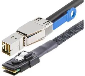 MINI SAS HD to MINI SAS 36PIN Adapter Cable SFF-8644 to SFF-8087 Server Hard Disk Cable 12Gbps 3.33TF/1M MINI SAS HD to MINI SAS 36PIN Adapter Cable SFF-8644 to SFF-8087 Server Hard Disk Cable 12Gbps 3.33TF/1M
