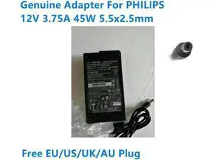 12V 3.75A 45W ADPC1245 AC Adapter For 239C4Q 227E4QH 230LM00023 LED LCD Monitor Power Supply Charg 12V 3.75A 45W ADPC1245 AC Adapter For 239C4Q 227E4QH 230LM00023 LED LCD Monitor Power Supply Charg