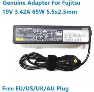 19V 3.42A 65W ADP-65MD B A13-065N2A PXW1934N AC Adapter For Fujitsu Lifebook E753 U772 C44 Laptop Power Supply Charger 19V 3.42A 65W ADP-65MD B A13-065N2A PXW1934N AC Adapter For Fujitsu Lifebook E753 U772 C44 Laptop Power Supply Charger