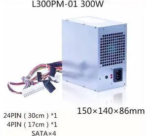 300W PSU ATX Power Supply L300PM-01 For OptiPlex 390 790 990 3010 7010MT x9gwg 0x9gwg Inspiron 660 300w l300pm-01 Power Supply - OEM 300W PSU ATX Power Supply L300PM-01 For OptiPlex 390 790 990 3010 7010MT x9gwg 0x9gwg Inspiron 660 300w l300pm-01 Power Supply - OEM