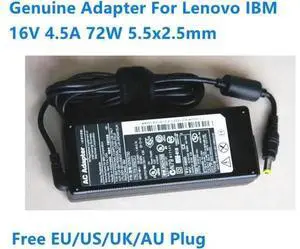 16V 4.5A 72W 5.5x2.5mm 02K6750 02K6665 08K8202 Power Supply AC Adapter For T40 T41 R50 R51 R52 Laptop Charger 16V 4.5A 72W 5.5x2.5mm 02K6750 02K6665 08K8202 Power Supply AC Adapter For T40 T41 R50 R51 R52 Laptop Charger