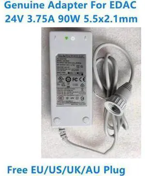 24V 3.75A 90W EA10952 EA10952E EA10952-240 Power Supply AC Adapter For ECOVACS WINBOT WB10 W920 W950 880 WI EDAC Charger 24V 3.75A 90W EA10952 EA10952E EA10952-240 Power Supply AC Adapter For ECOVACS WINBOT WB10 W920 W950 880 WI EDAC Charger
