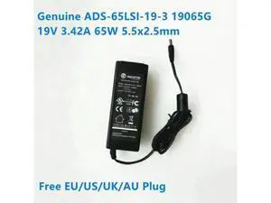 ADS-65LSI-19-3 19065G 19V 3.42A 65W AC Adapter For 65W Power Supply Charger - OEM ADS-65LSI-19-3 19065G 19V 3.42A 65W AC Adapter For 65W Power Supply Charger - OEM
