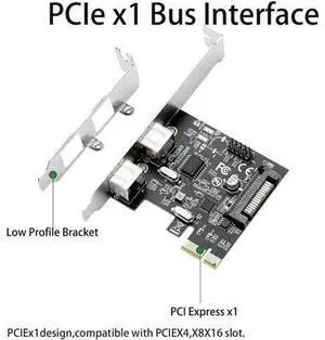 FOR PCI Express 2 Ports PPSS2 PS//2 for PC Keyboard Mouse Adapter Expansion Card with 4 Pin Power Connector - OEM FOR PCI Express 2 Ports PPSS2 PS//2 for PC Keyboard Mouse Adapter Expansion Card with 4 Pin Power Connector - OEM
