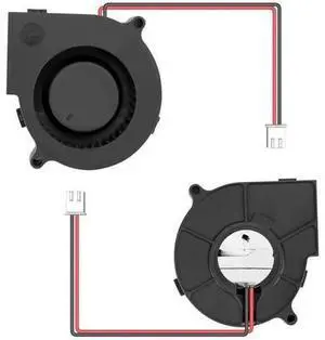 FOR 2pcs DC Brushless Blower Fan 75x75x30mm 24V Bearing 7cm 7530 Centrifugal Radial Air Flow Cooling Cooler Fan FOR 2pcs DC Brushless Blower Fan 75x75x30mm 24V Bearing 7cm 7530 Centrifugal Radial Air Flow Cooling Cooler Fan