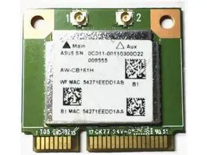 Azurewave AW-CB161H wireless ac WiFi+BT RTL8821AE 2.4/5.0 GHz Bluetooth 4.0 card Azurewave AW-CB161H wireless ac WiFi+BT RTL8821AE 2.4/5.0 GHz Bluetooth 4.0 card