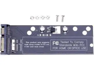 6+12pin SSD to SATA Converter Card Board for Apple 2010 2011 for MacBook Air A1370 A1369 SSD to 2.5" SATA 22pin 6+12pin SSD to SATA Converter Card Board for Apple 2010 2011 for MacBook Air A1370 A1369 SSD to 2.5" SATA 22pin