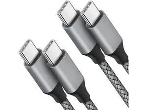 USB C to USB C Cable 4ft 2-Pack 60W USBC to USBC Cord Type C to C Charger Cable Fast Charging for iPhone 16/15 Pro Max/Plus/Pro for MacBook Pro Air/iPad for Galaxy S24 S23 USB C to USB C Cable 4ft 2-Pack 60W USBC to USBC Cord Type C to C Charger Cable Fast Charging for iPhone 16/15 Pro Max/Plus/Pro for MacBook Pro Air/iPad for Galaxy S24 S23