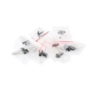 Diode Assortment Kit 200Pcs Multi-Purpose 8 Value Rectifier, Schottky, Recovery, Switching Diodes for DIY Projects,1N4148, 1N4007, 1N5819 1N5399 FR107 FR207 1N5408 1N5822 Diode Assortment Kit 200Pcs Multi-Purpose 8 Value Rectifier, Schottky, Recovery, Switching Diodes for DIY Projects,1N4148, 1N4007, 1N5819 1N5399 FR107 FR207 1N5408 1N5822