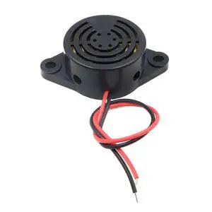 10pcs SFM-27 Active Piezoelectric Buzzer DC3-24V High Volume Alarm Siren Black 10pcs SFM-27 Active Piezoelectric Buzzer DC3-24V High Volume Alarm Siren Black