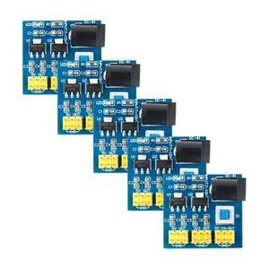 5Pcs AMS1117 Multi-Channel DC-DC Voltage Conversion Module 12V to 3.3V 5V 12V 5Pcs AMS1117 Multi-Channel DC-DC Voltage Conversion Module 12V to 3.3V 5V 12V