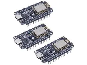 3pcs ESP8266 NodeMCU Lua ESP-12E Development Board, CP2102 Type-C Interface IoT Wireless WiFi Module 3pcs ESP8266 NodeMCU Lua ESP-12E Development Board, CP2102 Type-C Interface IoT Wireless WiFi Module