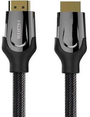 HDMI 2.0 Cable, High Speed HDMI 2.0 4K Ultra HD Silver Cable Supports Ethernet, Xbox Play Station, PS3, PS4, PC, TV (8m/26.25 ft., Black) HDMI 2.0 Cable, High Speed HDMI 2.0 4K Ultra HD Silver Cable Supports Ethernet, Xbox Play Station, PS3, PS4, PC, TV (8m/26.25 ft., Black)