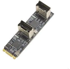8 Port Non-RAID SATA III 6Gbps to M.2 B+M Key Adapter, PCI-e 3.0 x2 Bandwidth 8 Port Non-RAID SATA III 6Gbps to M.2 B+M Key Adapter, PCI-e 3.0 x2 Bandwidth