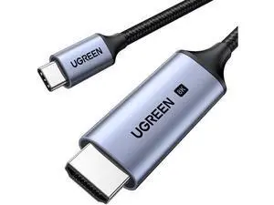 UGREEN 5FT USB C to HDMI 2.1 Cable, Thunderbolt 4/3 Compatible 48Gbps Type C to HDMI Cord, 8K@60Hz 4K@240Hz HDR HDCP2.3, Works with MacBook iPad Mac mini iPhone 17 ProMax Galaxy S25 Pixel 9 XPS UGREEN 5FT USB C to HDMI 2.1 Cable, Thunderbolt 4/3 Compatible 48Gbps Type C to HDMI Cord, 8K@60Hz 4K@240Hz HDR HDCP2.3, Works with MacBook iPad Mac mini iPhone 17 ProMax Galaxy S25 Pixel 9 XPS