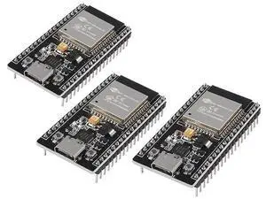 3pcs ESP32 ESP-32D Development Board, CP2102 USB-C 38Pin WiFi Bluetooth Dual Core Module Support STA AP STA+AP Mode 3pcs ESP32 ESP-32D Development Board, CP2102 USB-C 38Pin WiFi Bluetooth Dual Core Module Support STA AP STA+AP Mode